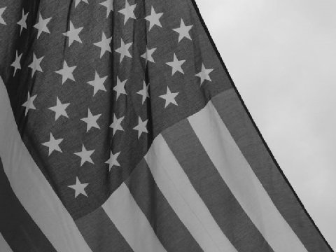 AmericanFlagB&W.Scrmgenie.Flickr