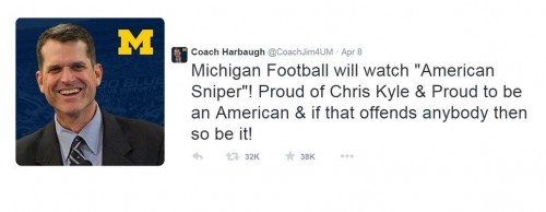 Harbaugh Tweet 2