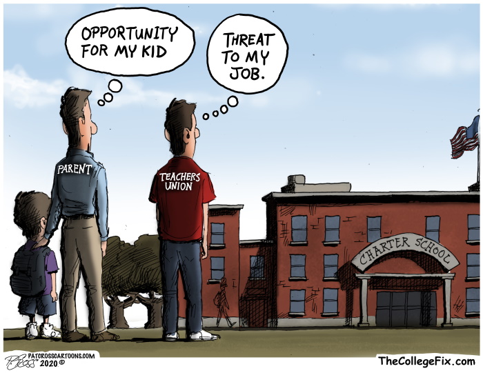 The College Fix's higher education cartoon of the week #SchoolChoice | The College Fix The College Fix's higher education cartoon of the week #SchoolChoice | The College Fix