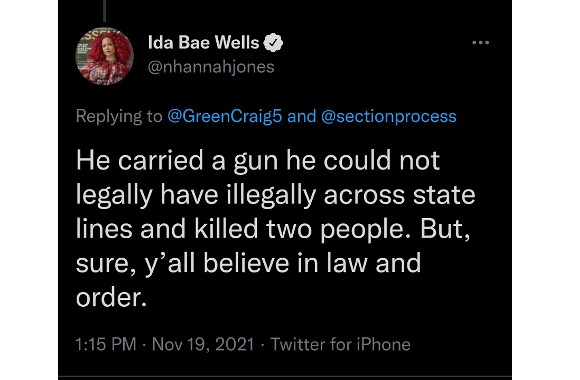 Journalism professor Nikole Hannah-Jones spreads Rittenhouse trial ...