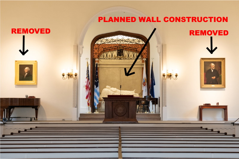 Washington and Lee's removal of George Washington portrait, other chapel  changes draws protest | The College Fix