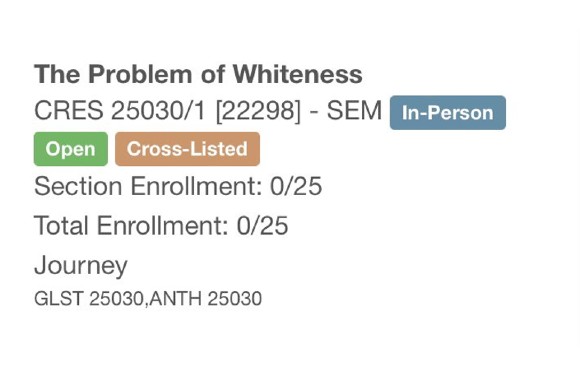 UChicago offers problem of whiteness course The College Fix