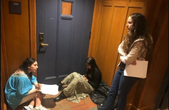 Yale Jewish students Gaza event