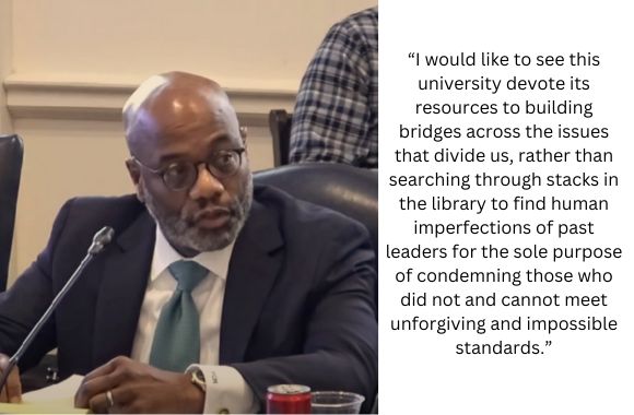 Black UVA trustee rips cancel culture as board strips president's name off library - Vimarsana News