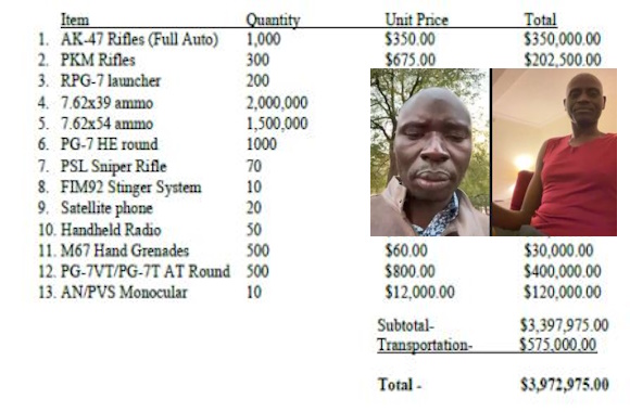 Harvard fellow charged with attempting to smuggle $4 million in weapons for coup in South Sudan | The College Fix