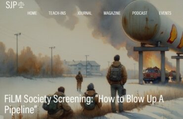 Harvard screening of How To Blow Up a Pipeline film