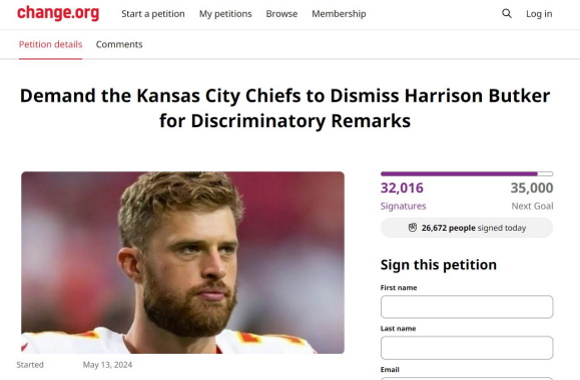 Petition demands Kansas City Chiefs fire kicker Harrison Butker for 'discriminatory' grad speech - Vimarsana News