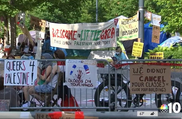 Encampment forced Drexel to lock down, move online; activists demand Jewish groups 'terminated' - Vimarsana News