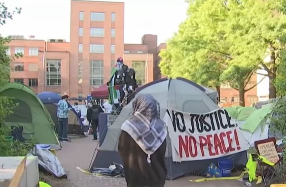 Pro-Palestinian GWU student 'tribunal' calls for campus leaders to be beheaded on guillotines - Vimarsana News