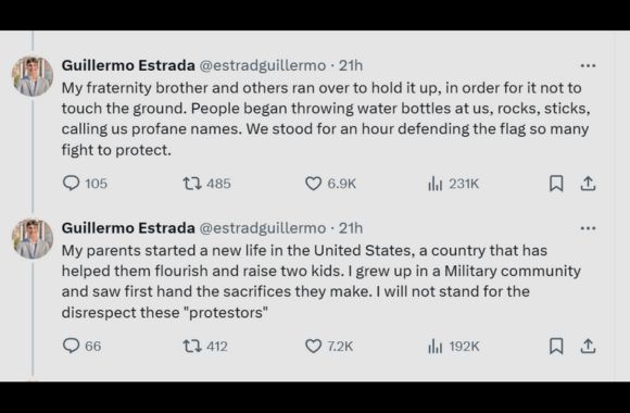 $83,000+ raised for frat bros who defended Old Glory from pro-Palestinian activists - Vimarsana News