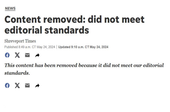 USA Today newspapers delete senator&rsquo;s op-ed blasting trans athletes in collegiate sports | The College Fix