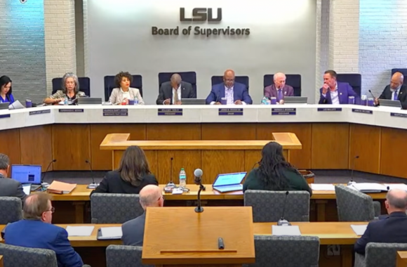 LSU Board of Supervisors meeting