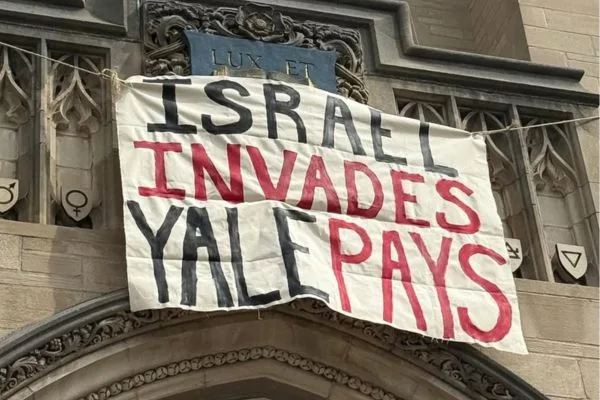 Yale activists strike out on oil, Israel, and weapons divestment