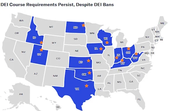 Despite DEI bans, some public universities maintain DEI requirements, research finds