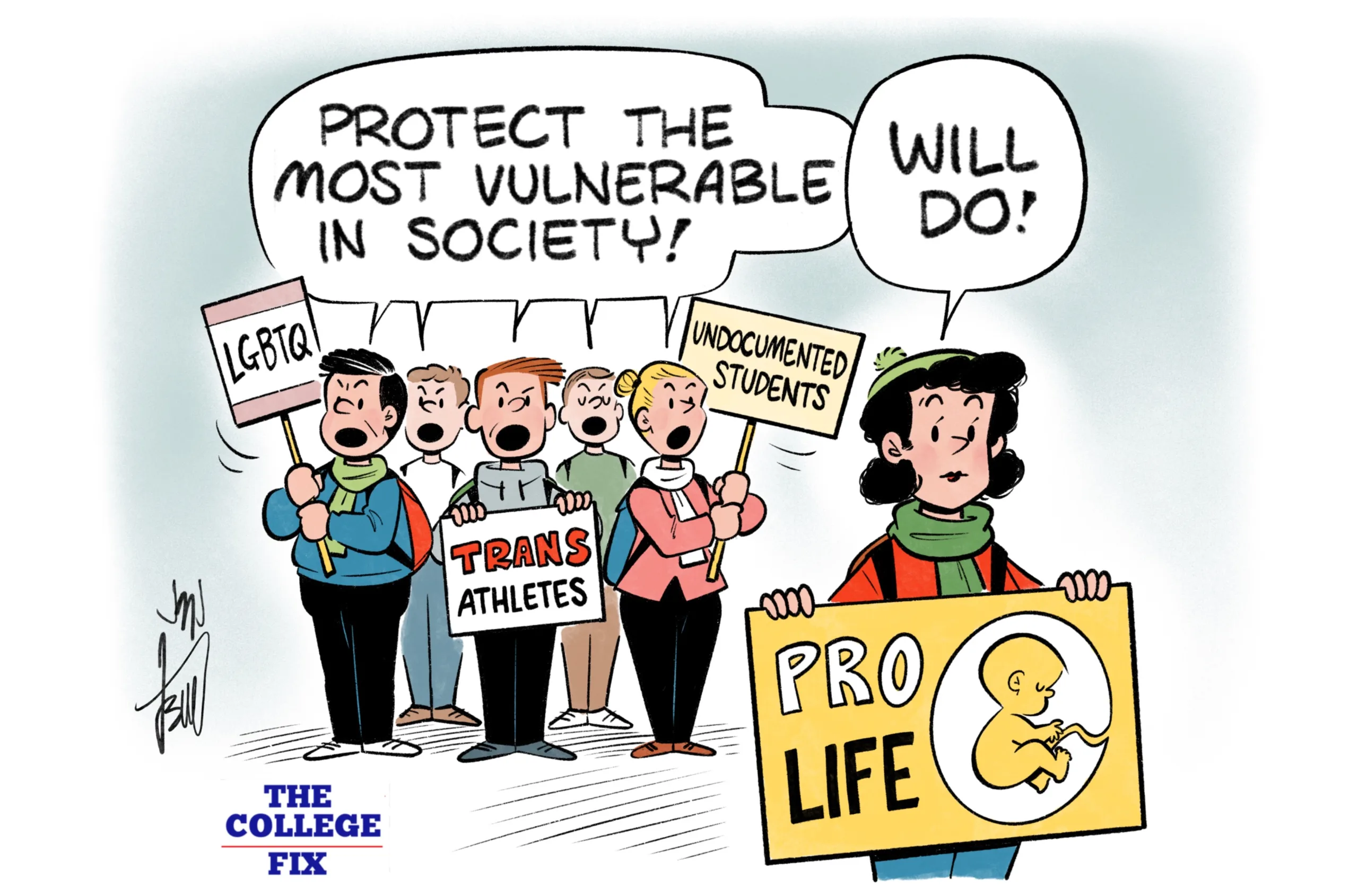 Human rights begin in the womb