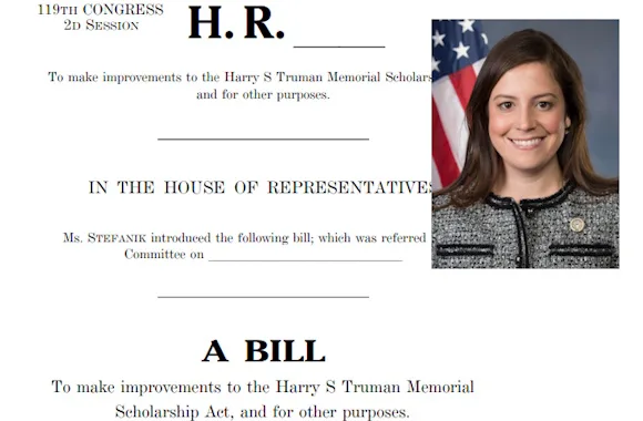 Stefanik bill would reform Truman scholars program after years of bias against conservatives
