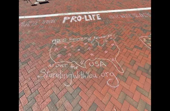 Students deface pro-life messages at Johns Hopkins U. amid free speech concerns