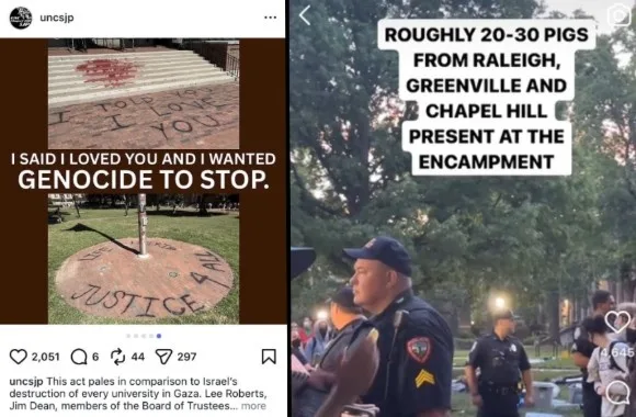 North Carolina college students could lose financial aid if they assault police