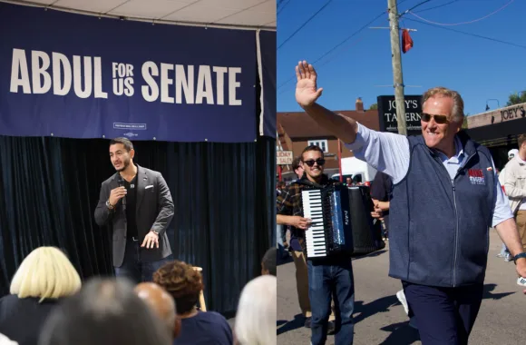 95% of Michigan faculty donations go to El-Sayed over Rogers in Senate race