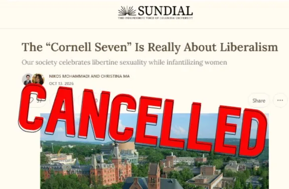 Columbia group cancels ‘press freedom’ event over students’ op-ed on Cornell rape case